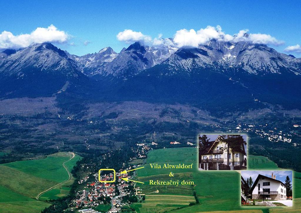 Rekreacny Dom Altwaldorf Vysoke Tatry Villa Stará Lesná Exterior foto